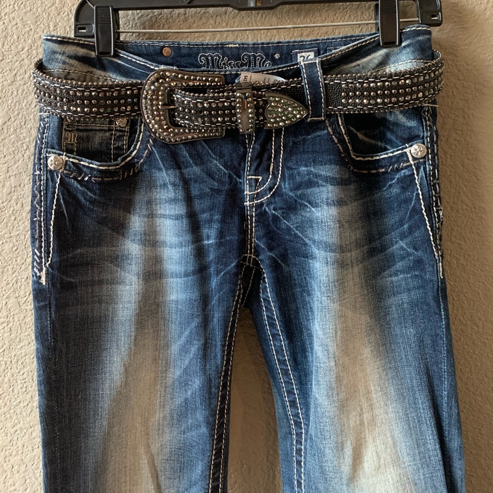BKE black sparkle belt